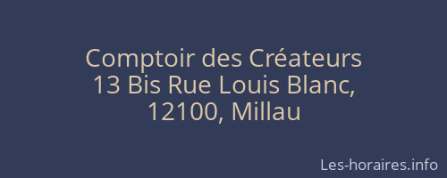 Comptoir des Créateurs