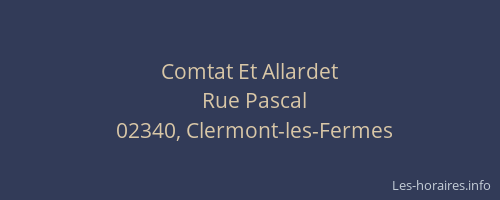 Comtat Et Allardet