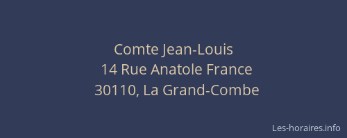 Comte Jean-Louis