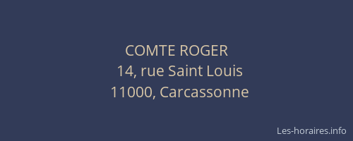 COMTE ROGER
