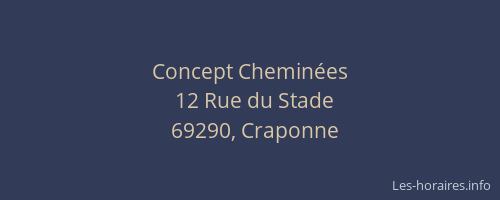 Concept Cheminées
