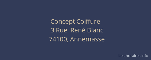 Concept Coiffure