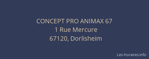 CONCEPT PRO ANIMAX 67