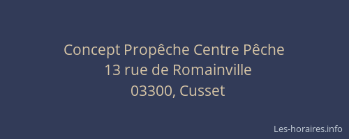Concept Propêche Centre Pêche