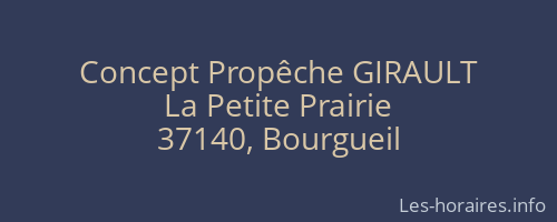 Concept Propêche GIRAULT