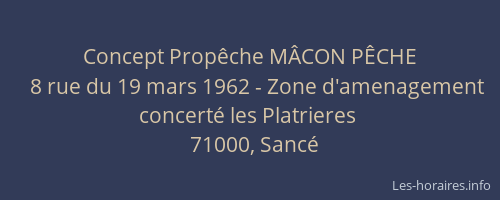 Concept Propêche MÂCON PÊCHE