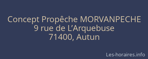 Concept Propêche MORVANPECHE