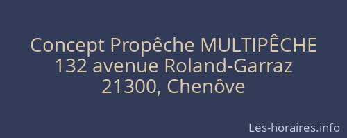 Concept Propêche MULTIPÊCHE