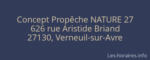 Concept Propêche NATURE 27