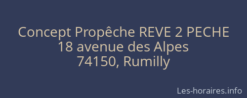Concept Propêche REVE 2 PECHE