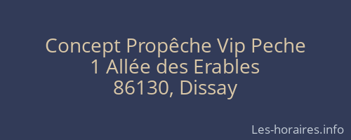 Concept Propêche Vip Peche