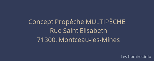 Concept Prop&ecirc;che MULTIP&Ecirc;CHE