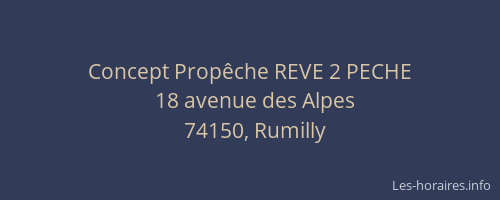 Concept Propêche REVE 2 PECHE