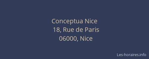 Conceptua Nice