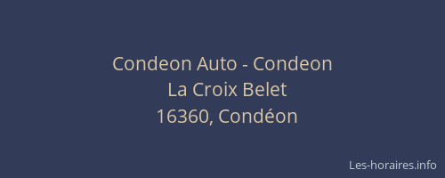 Condeon Auto - Condeon