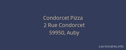 Condorcet Pizza