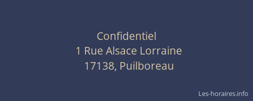 Confidentiel