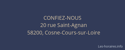 CONFIEZ-NOUS
