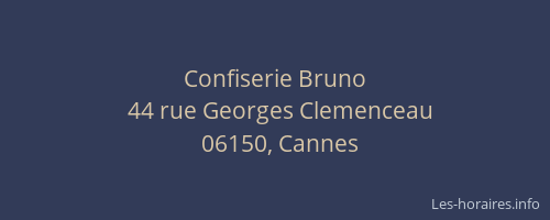 Confiserie Bruno