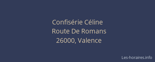 Confisérie Céline