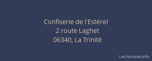 Confiserie de l'Estérel
