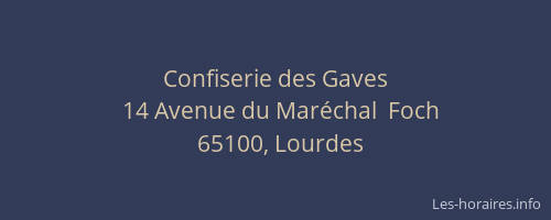 Confiserie des Gaves