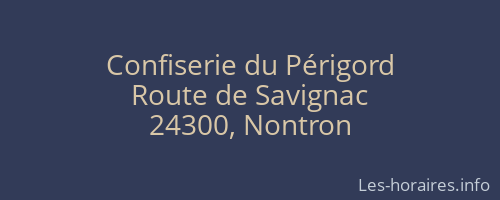 Confiserie du Périgord
