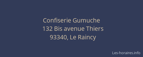 Confiserie Gumuche