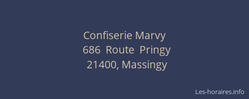 Confiserie Marvy