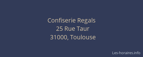 Confiserie Regals