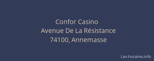 Confor Casino