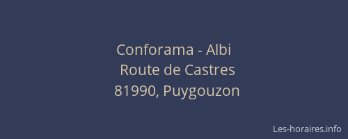 Conforama - Albi