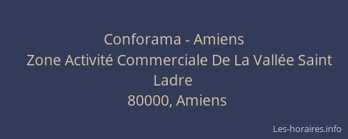 Conforama - Amiens
