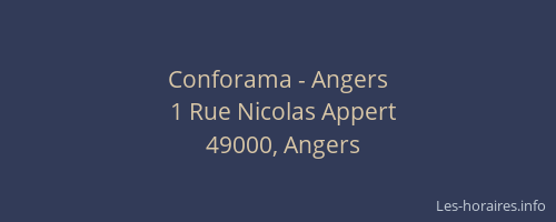 Conforama - Angers