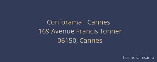Conforama - Cannes
