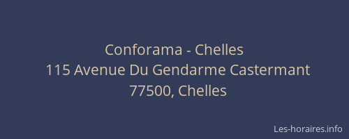 Conforama - Chelles
