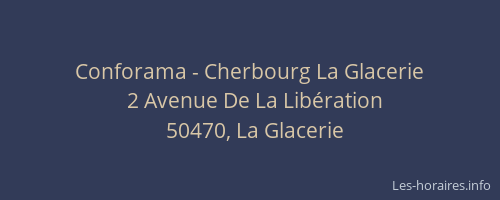 Conforama - Cherbourg La Glacerie