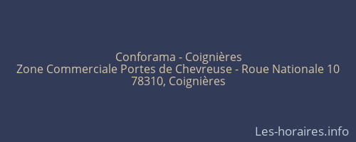 Conforama - Coignières
