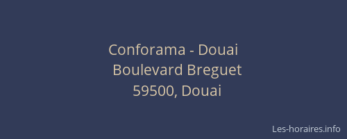 Conforama - Douai
