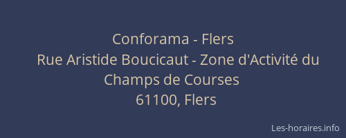 Conforama - Flers