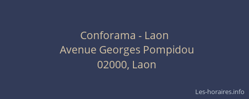 Conforama - Laon