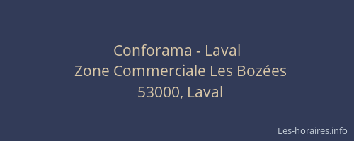 Conforama - Laval