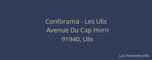 Conforama - Les Ulis