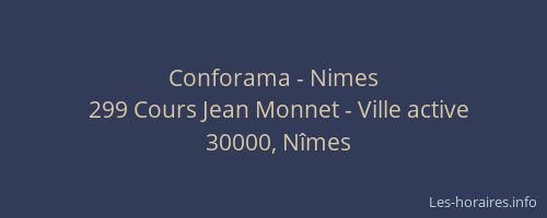 Conforama - Nimes