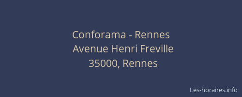 Conforama - Rennes