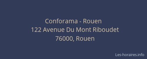 Conforama - Rouen