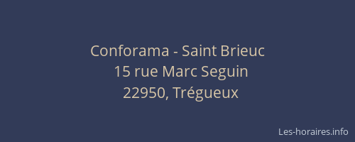 Conforama - Saint Brieuc