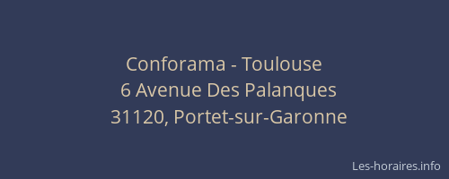 Conforama - Toulouse