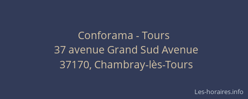 Conforama - Tours