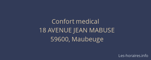 Confort medical